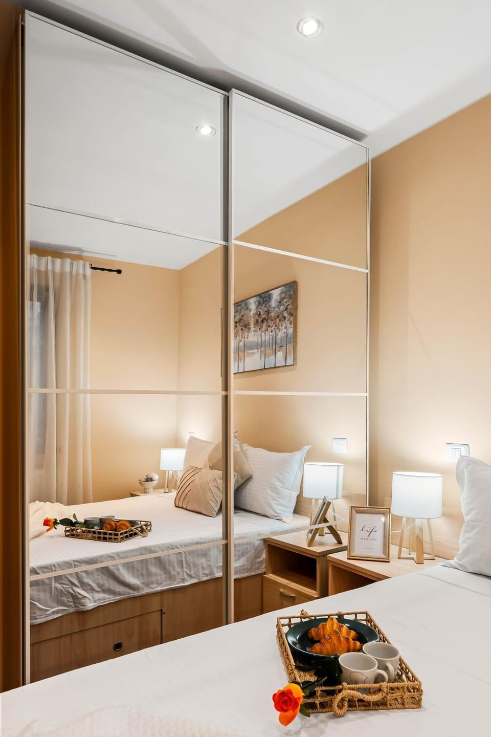 Bed, Bedroom