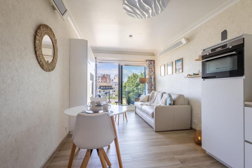 Studio met zeezicht Apartment in Middelkerke