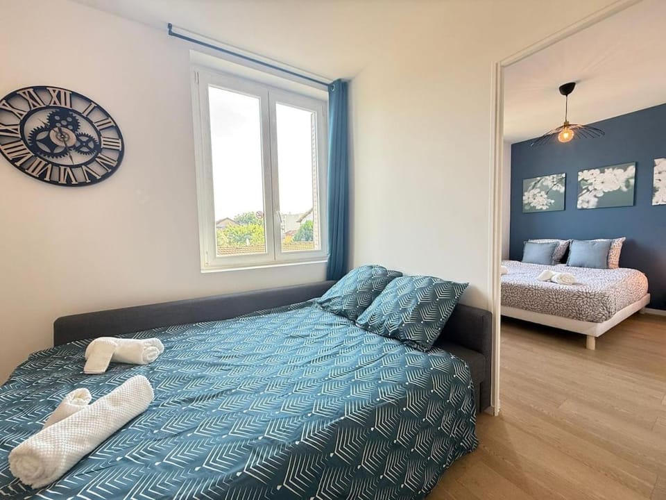 T2 Blue Sky x4 personnes NEUF - Gare Parilly Apartment in Nouvelle-Aquitaine