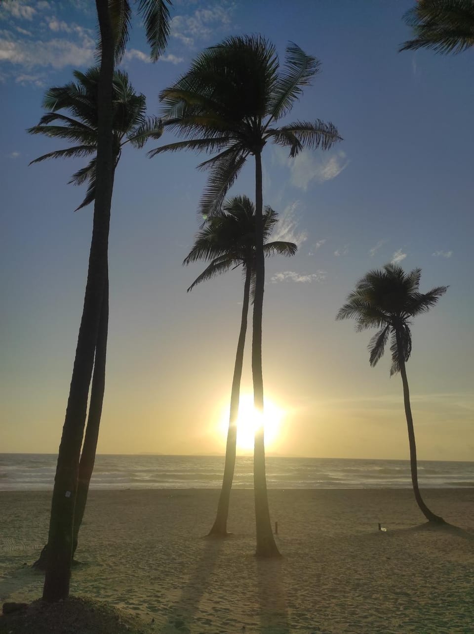 Natural landscape, Beach, Sea view, Sunrise