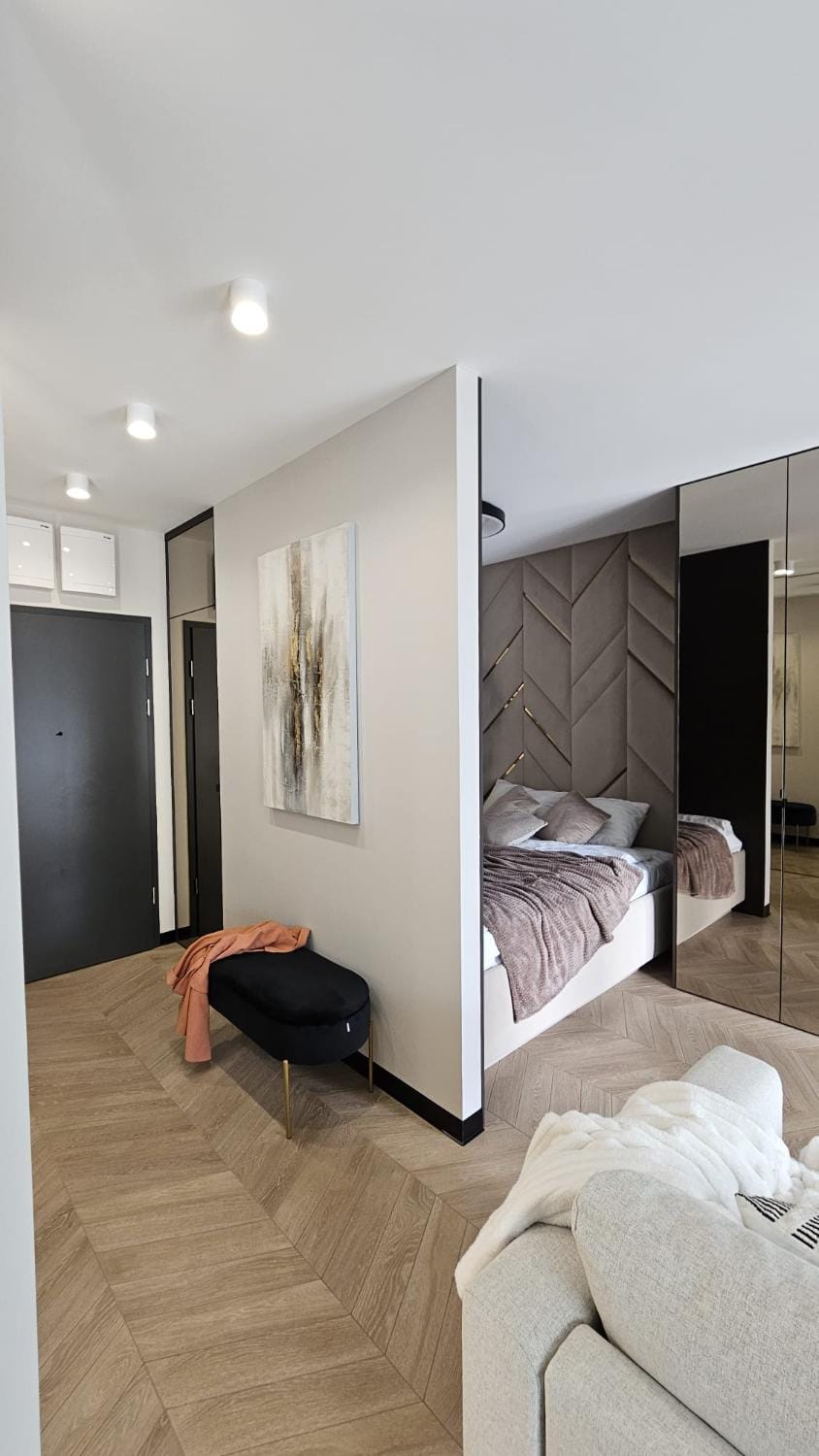 Bed, Photo of the whole room, Bedroom, wardrobe