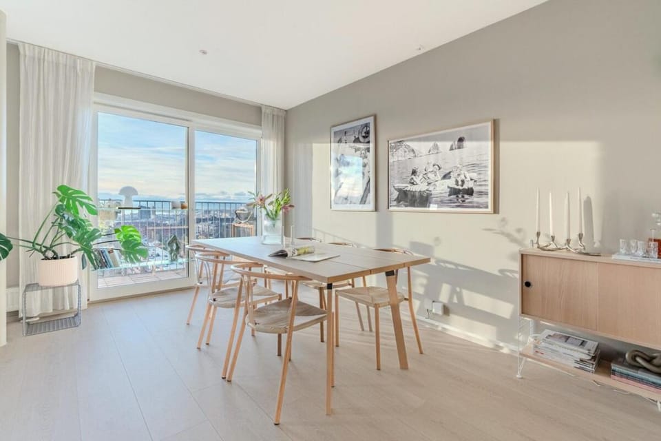 Central penthouse apartment with spectacular view Apartment in Oslo