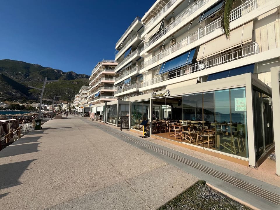 Property building, Neighbourhood, Natural landscape, Mountain view, Location