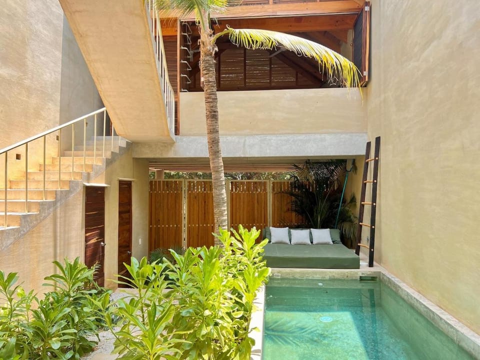 Patio, Day, Pool view, Swimming pool