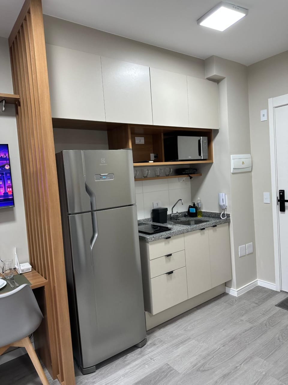 Studio NOVO a 3 min a pe do Shopping Vila Olímpia Apartment in Sao Paulo City