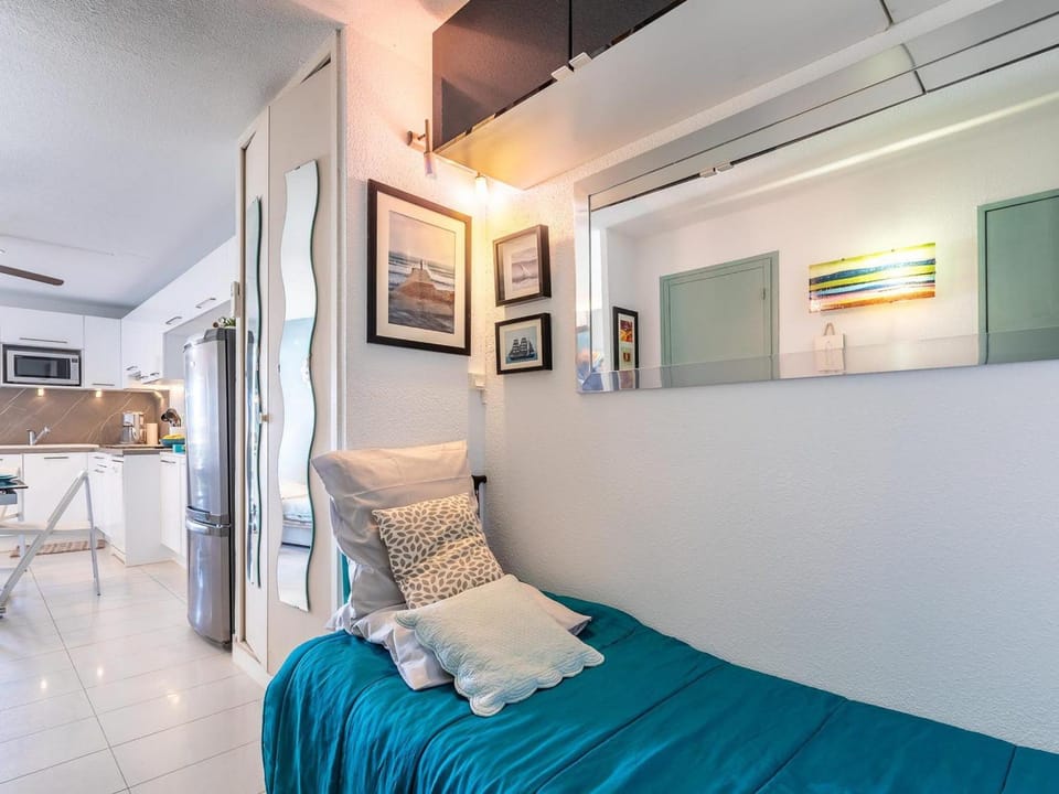 Studio climatisé face mer avec parking, Sète - FR-1-472A-321 Apartment in Occitanie