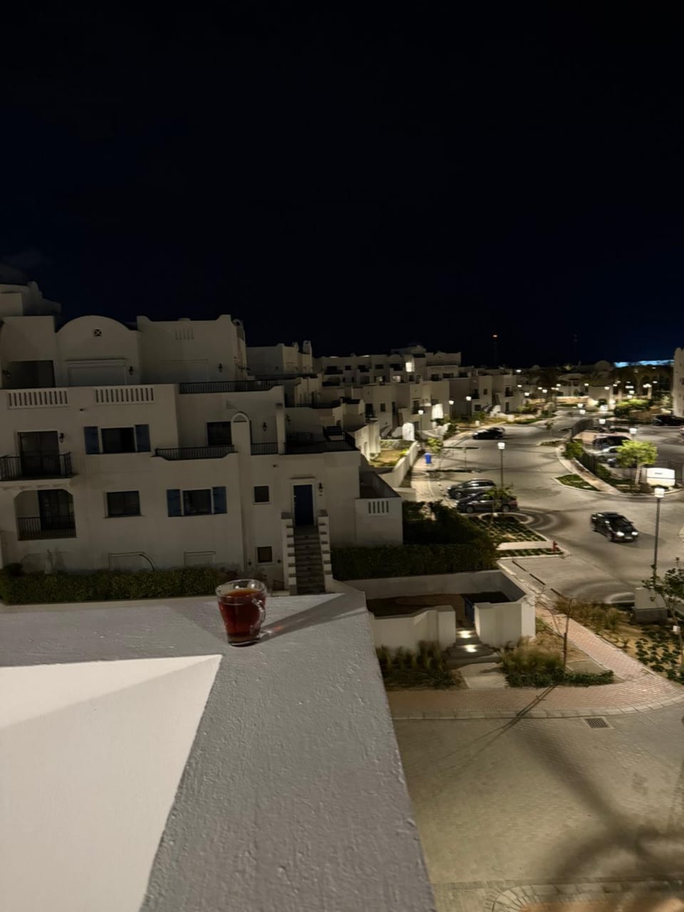 Night, Neighbourhood, View (from property/room), Balcony/Terrace, City view, Street view