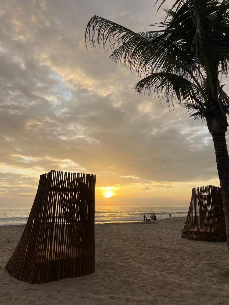 Natural landscape, Beach, Sea view, Sunset