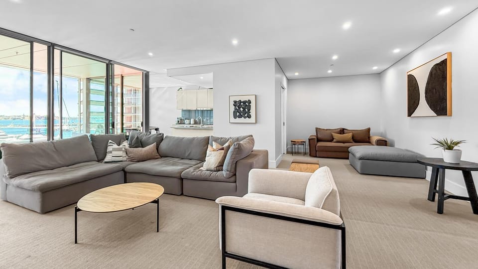Wishful Wynyard l Luxury 3-Bed Apt l Viaduct Apartment in Auckland