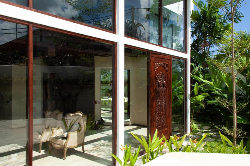 Property building, Garden, Balcony/Terrace, Garden view