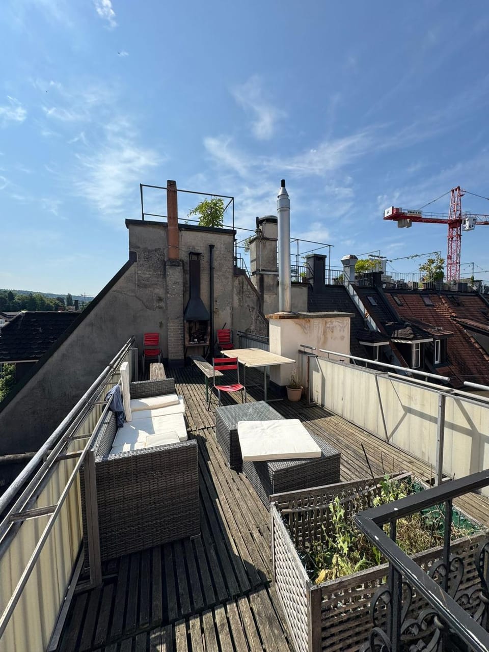 Rustic lakeside gem with rooftop looking to Zurich see Vacation rental in Zurich City