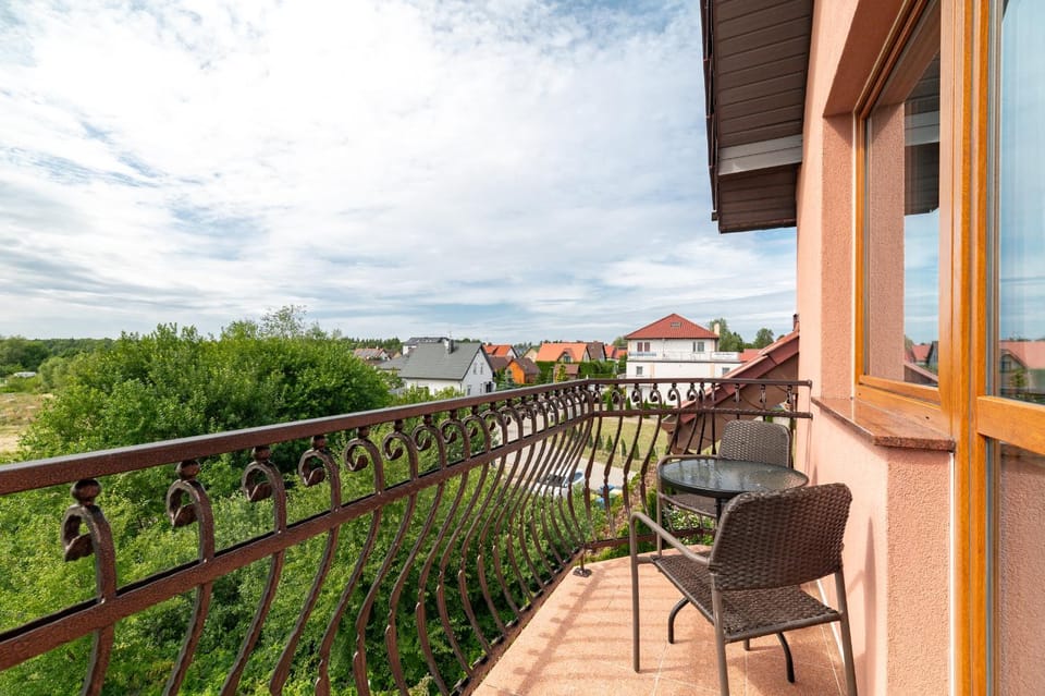 Property building, Patio, Spring, Day, View (from property/room), Balcony/Terrace