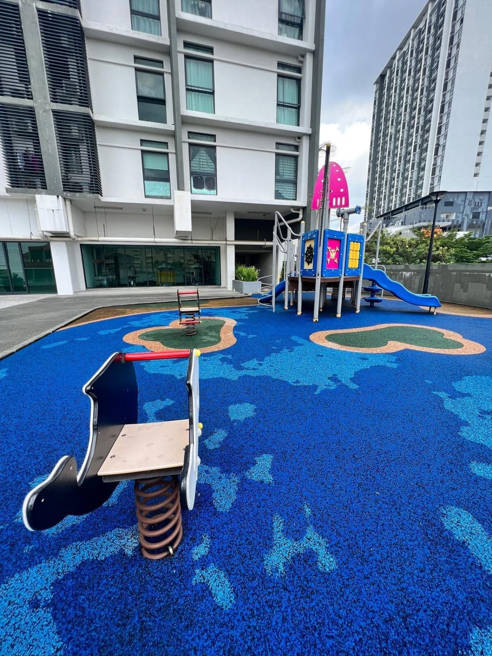 Children play ground, Evening entertainment