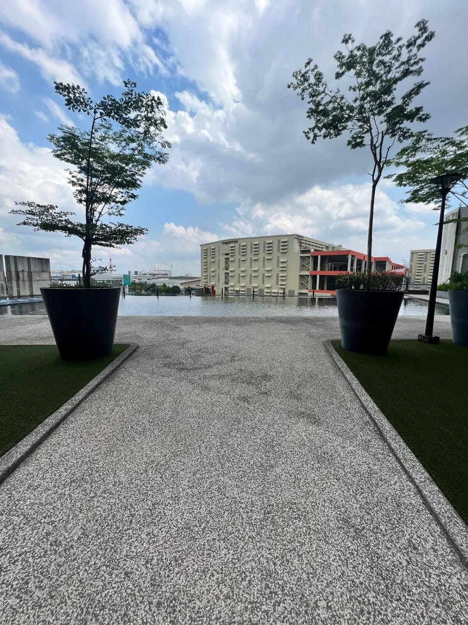 Property building, Swimming pool