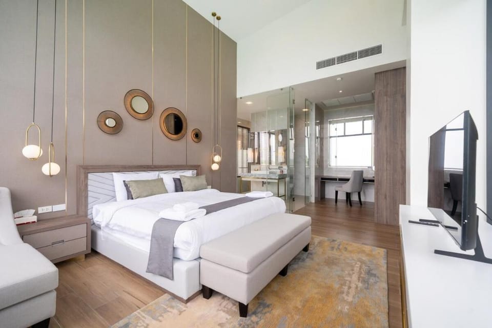 The Exclusive Sky D2U1 豪华4卧室海景别墅 私人12m无边海景泳池 丰富早餐 每日清洁 Villa in Kamala
