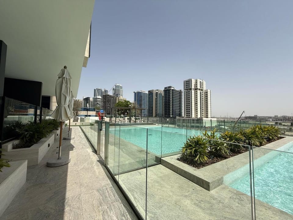 Property building, View (from property/room), Pool view, Swimming pool