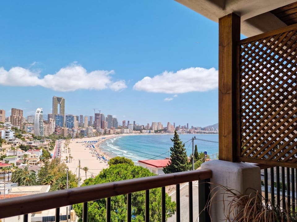 Natural landscape, View (from property/room), Balcony/Terrace, Beach, City view, Sea view