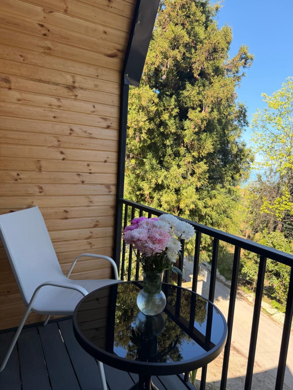 Spring, Day, Balcony/Terrace, Garden view