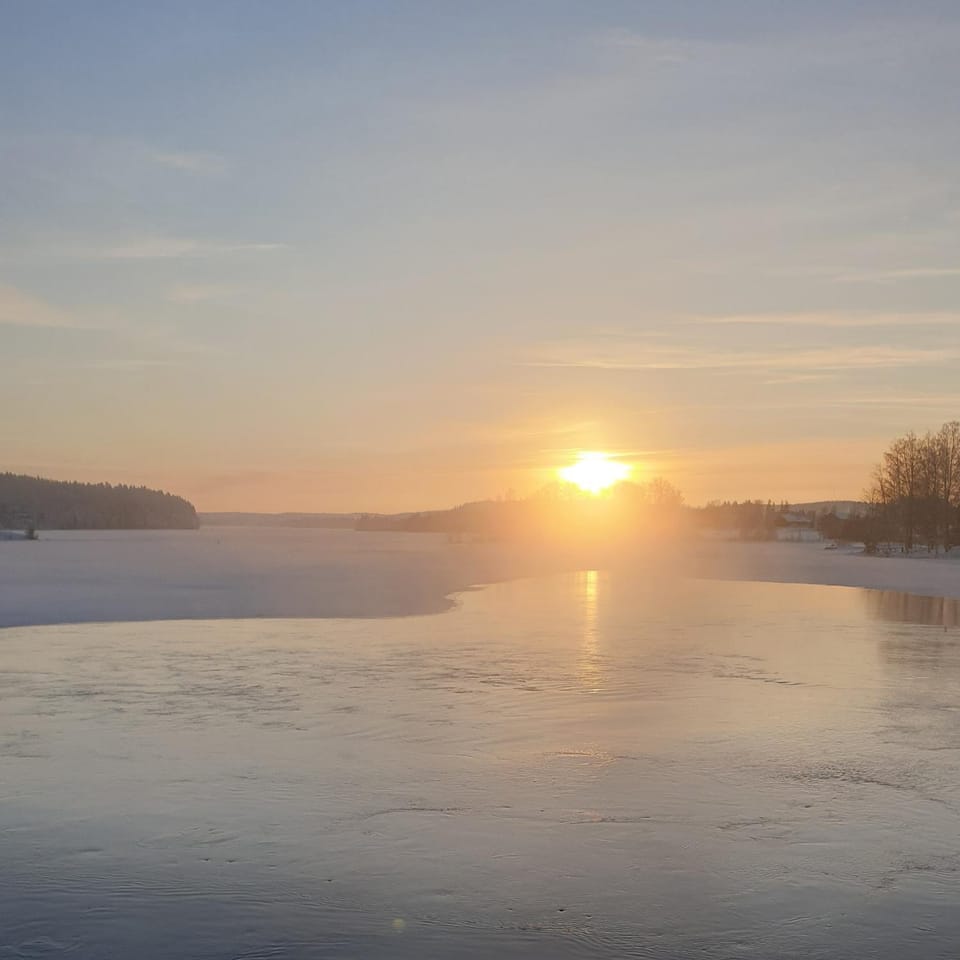 Day, Natural landscape, Lake view, River view, Sunset