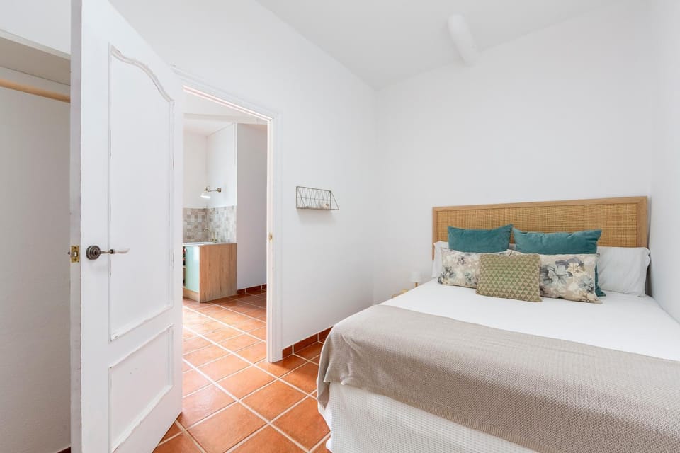 Property building, Living room, Bedroom
