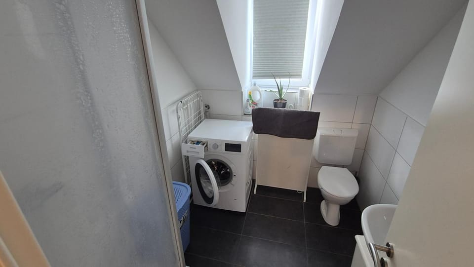 Shower, Toilet, Bathroom, washing machine