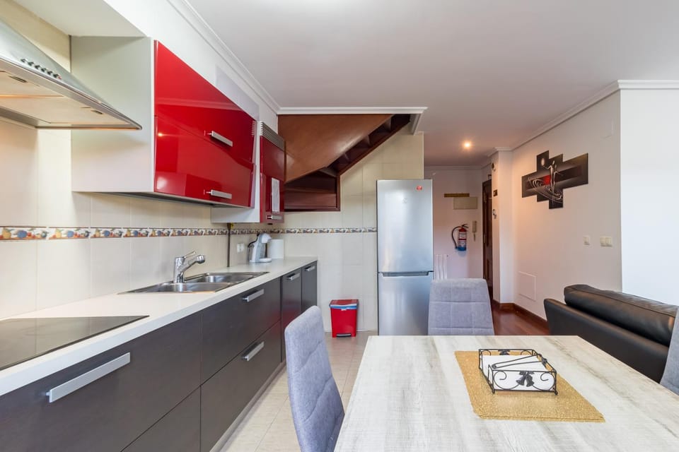 Kitchen or kitchenette, Living room