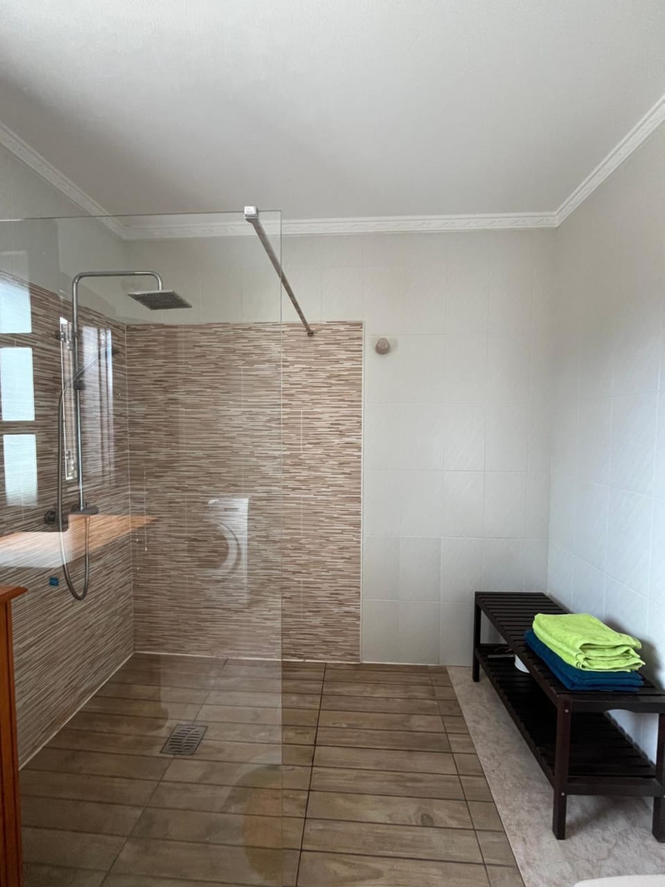 Shower, Property building, Bathroom