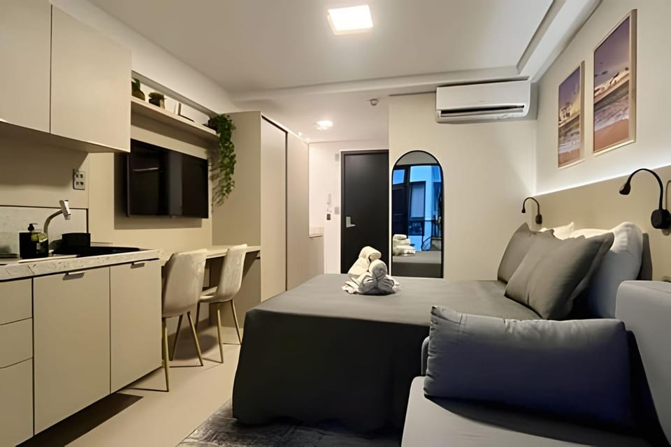 Photo of the whole room, Bedroom