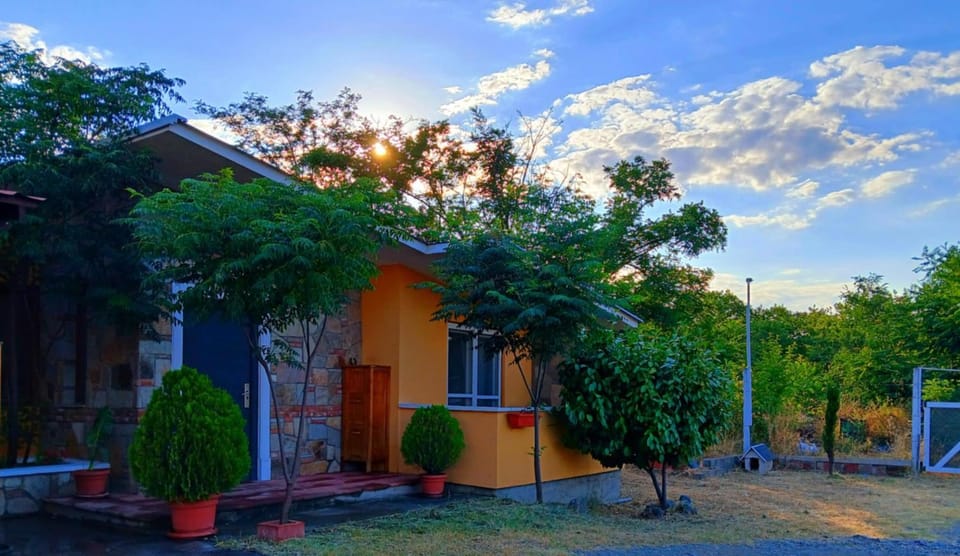 Property building, Natural landscape, Garden view