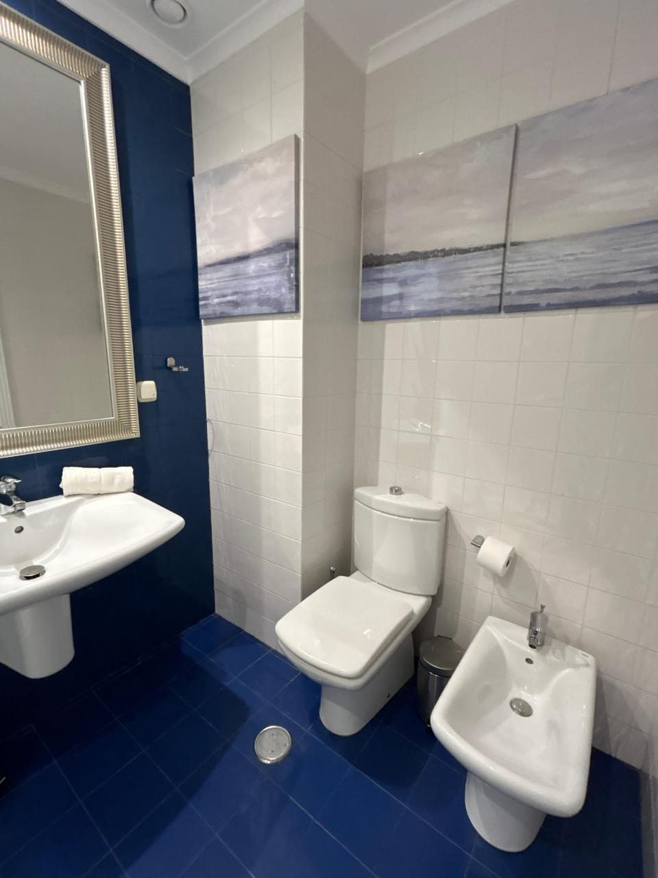 Toilet, Bathroom, bidet, towels