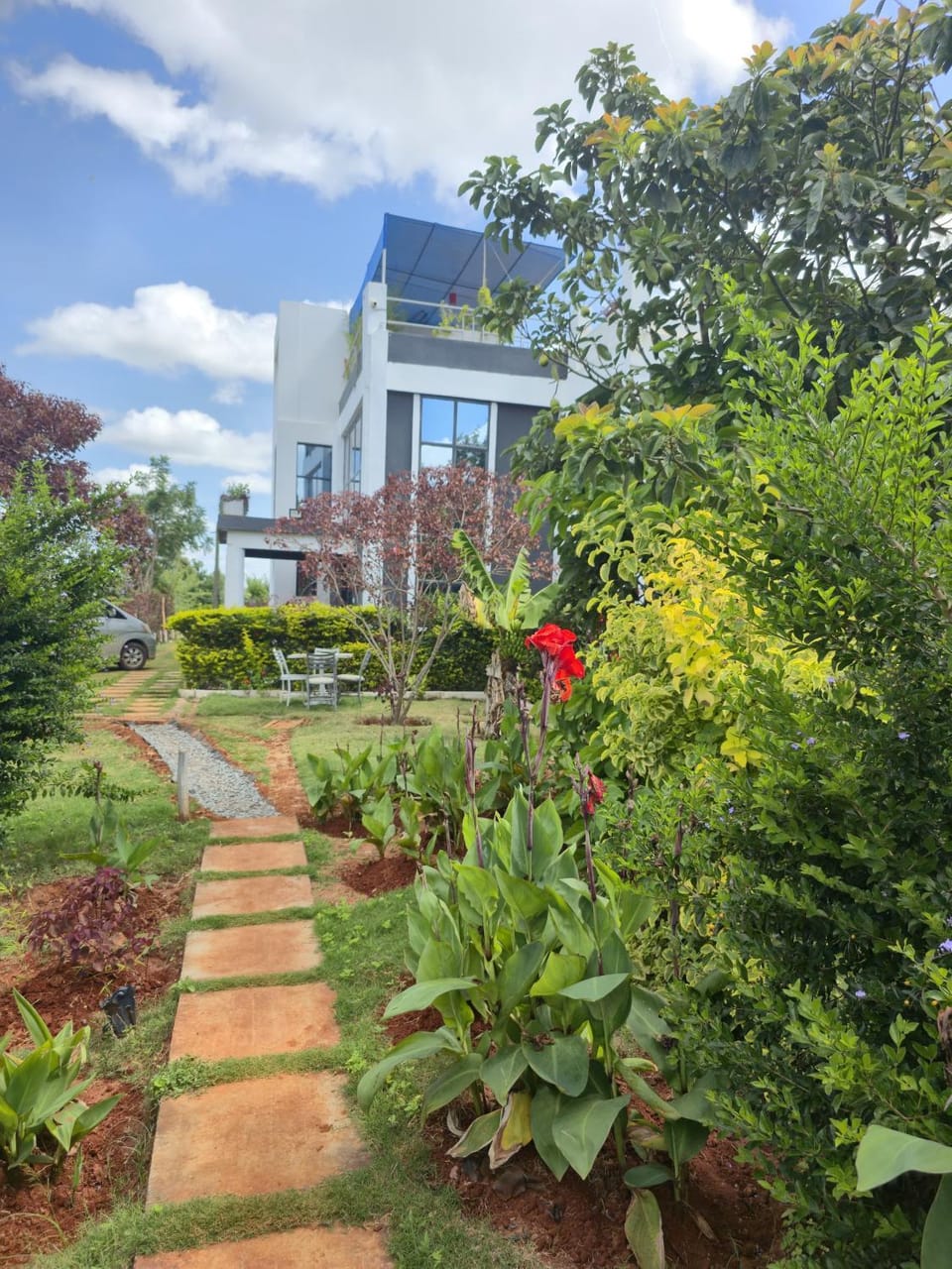 Elmadel Coffee Gardens & Village- Family Villas, Couples Chalets, Holiday Getaway & Garden Coffee Shop, Rustic Gardens- 50kms from Nairobi Chalet in Kenya