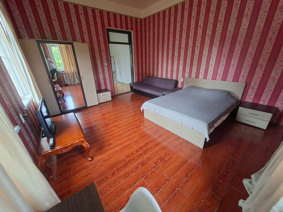 Bed, Living room, Photo of the whole room, Bedroom