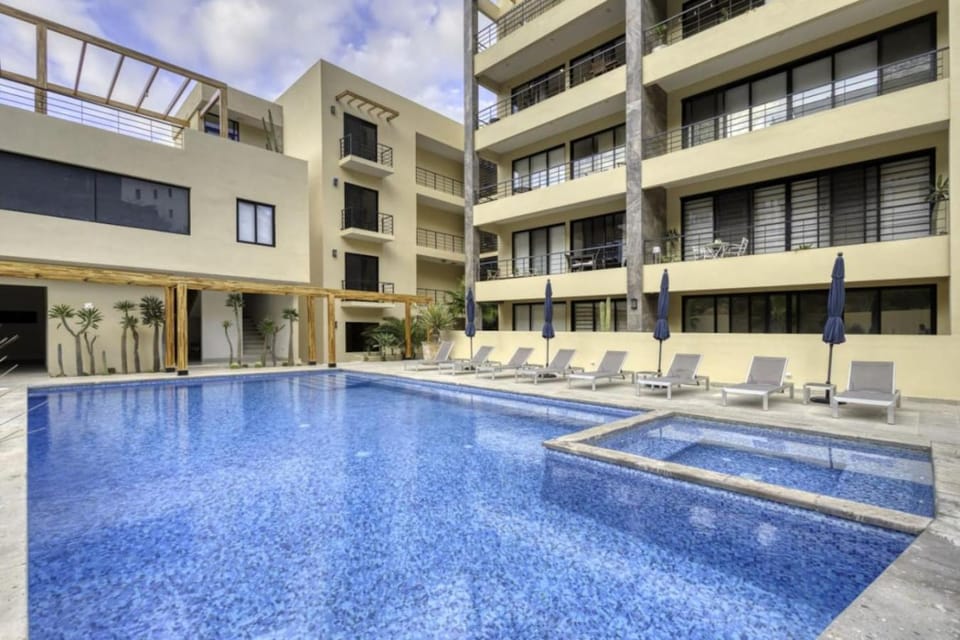 3BR Condo Partial Sea View shared Pool and Jacuzzi House in Cabo San Lucas