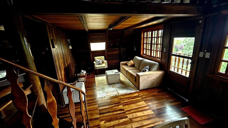 Chalé Aconchego na Natureza- rústico, confortável e bem localizado House in Campos do Jordão