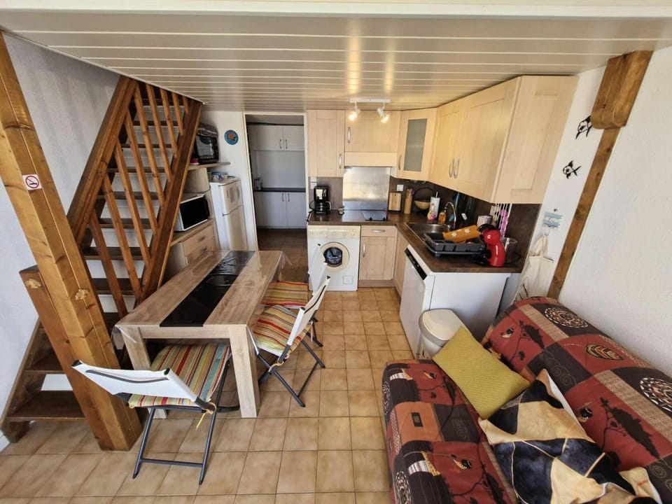 Résidence Grande Bleue - VILLA T1 CAB MEZZ 6 couchages PORT LEUCATE. Réf: 3GB_253 MAE-5953 Villa in Leucate