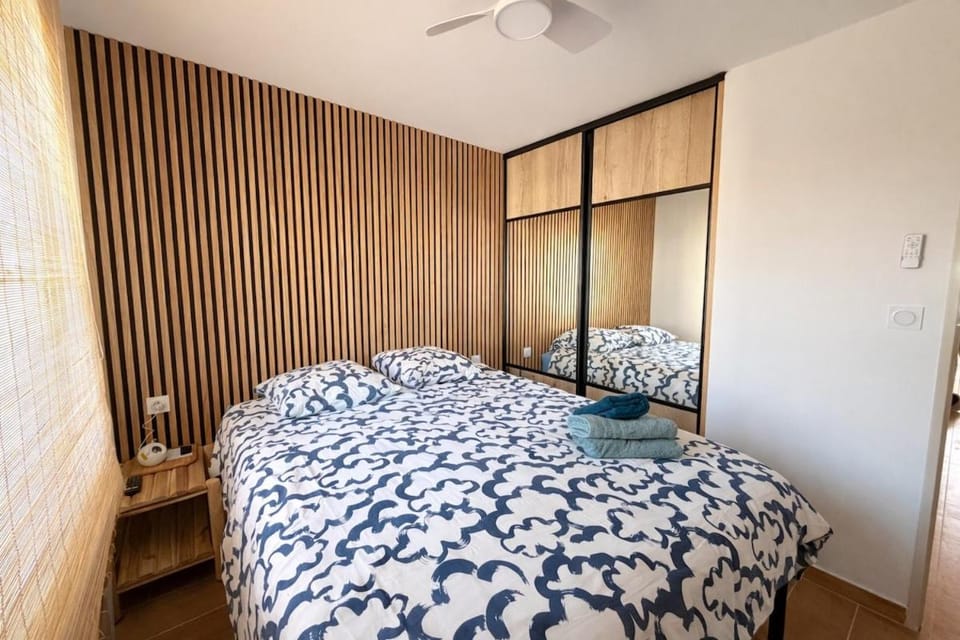 L'Esprit Plage - Cocon Bambou Chic - 50M Plage Apartment in Le Grau-du-Roi