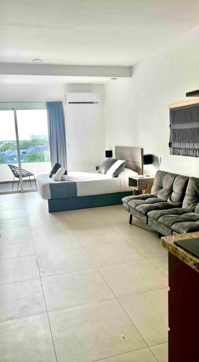 Hermoso estudio minimalista a 10 minutos del mar Apartment in Playa del Carmen