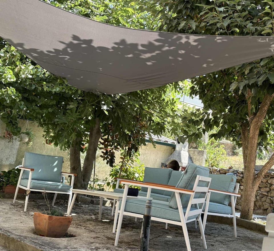 Patio, Garden, Seating area, Garden view