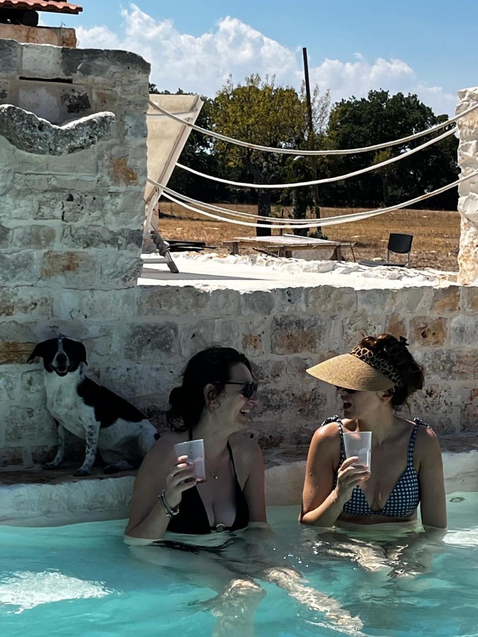 People, Guests, Pool view