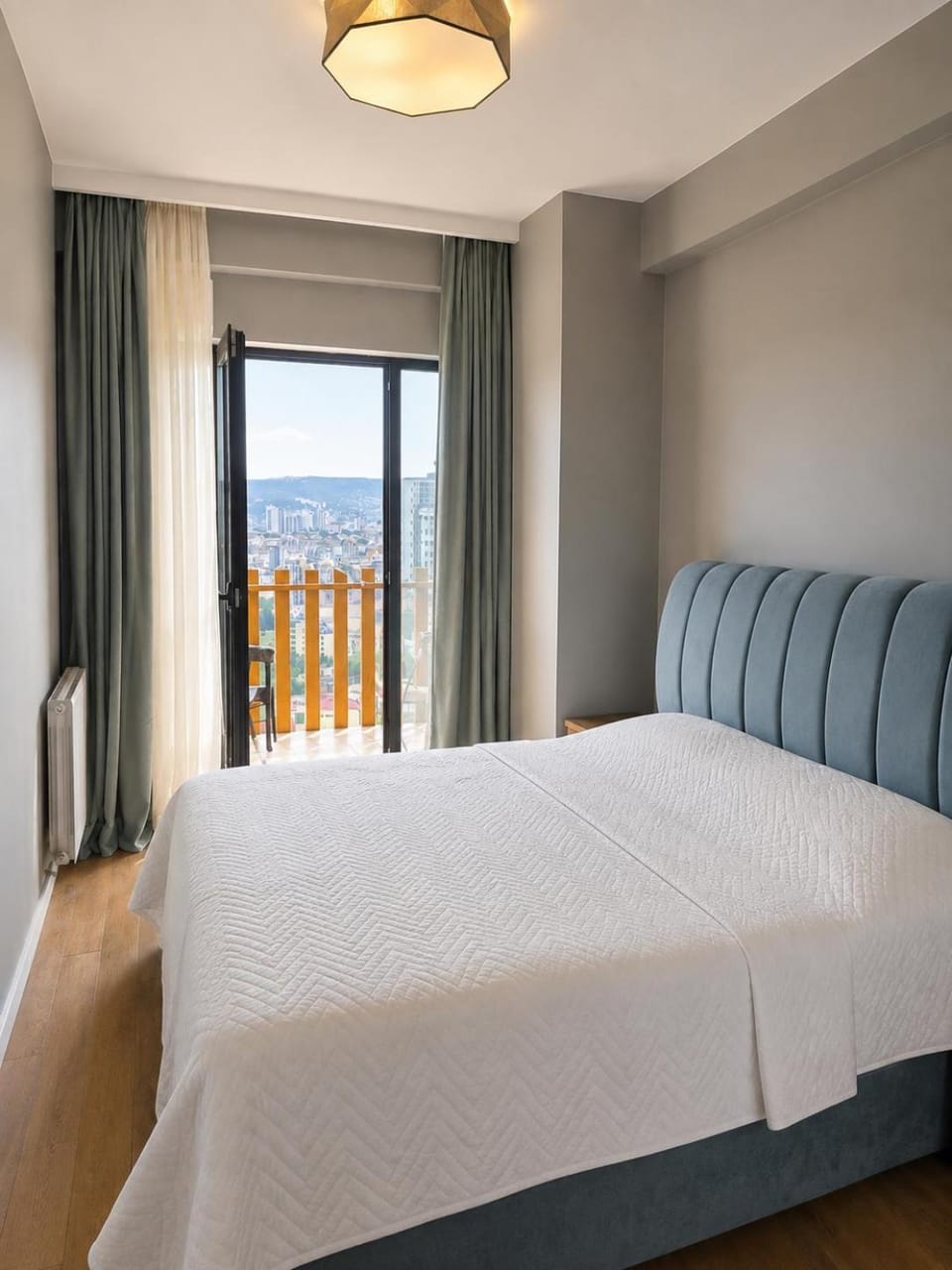 Skyline view in Tbilisi Apartment in Tbilisi, Georgia
