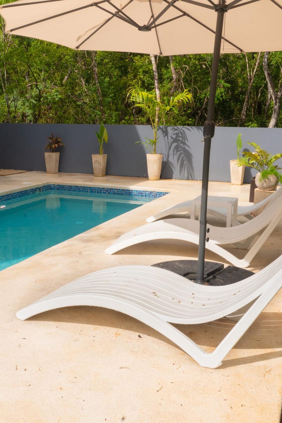 Patio, Pool view, Swimming pool