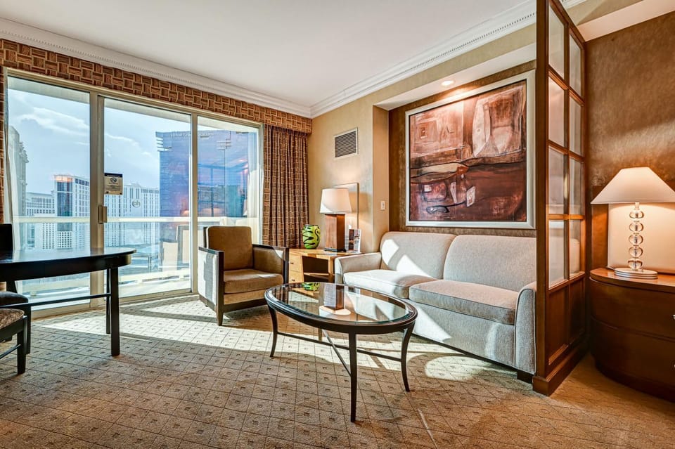Living room, City view