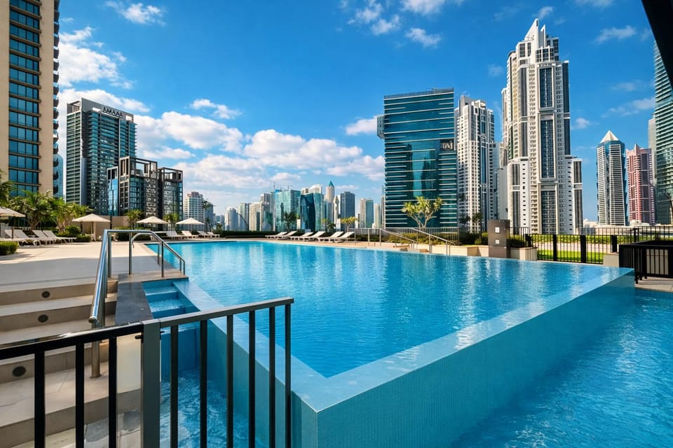 Exceptional 2 Bedroom Apartment! High Floor! Amazing Rooftop! Burj Crown by Emaar Apartment in Dubai