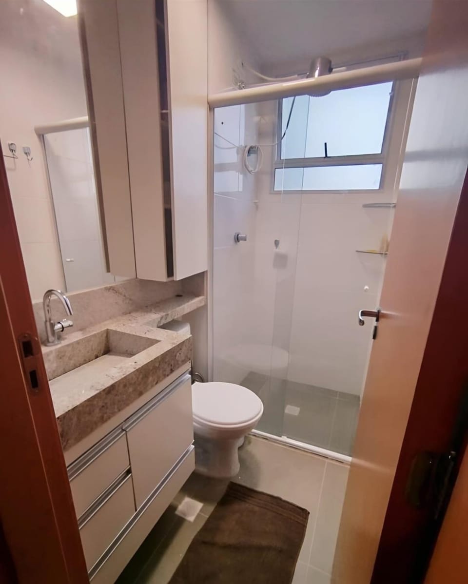 Shower, towels