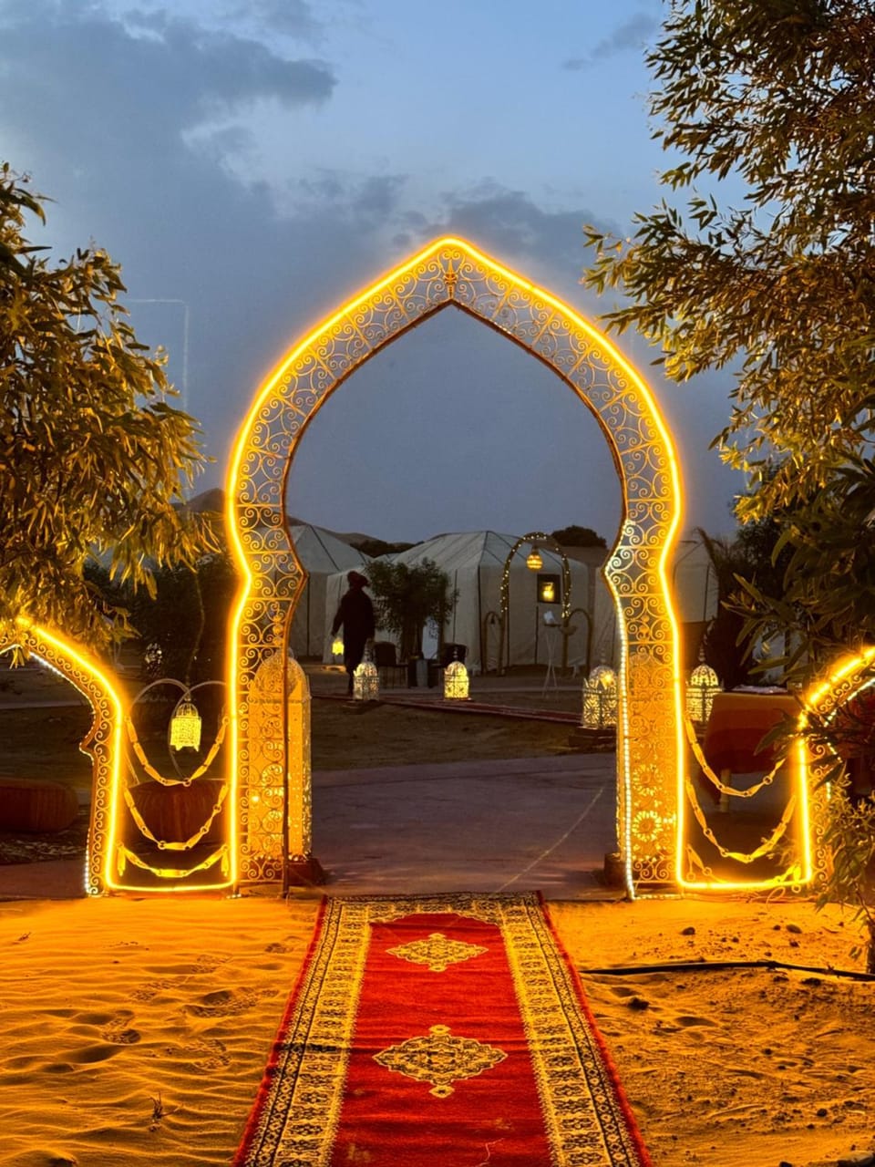 sunshine luxury camp Luxury tent in Morocco
