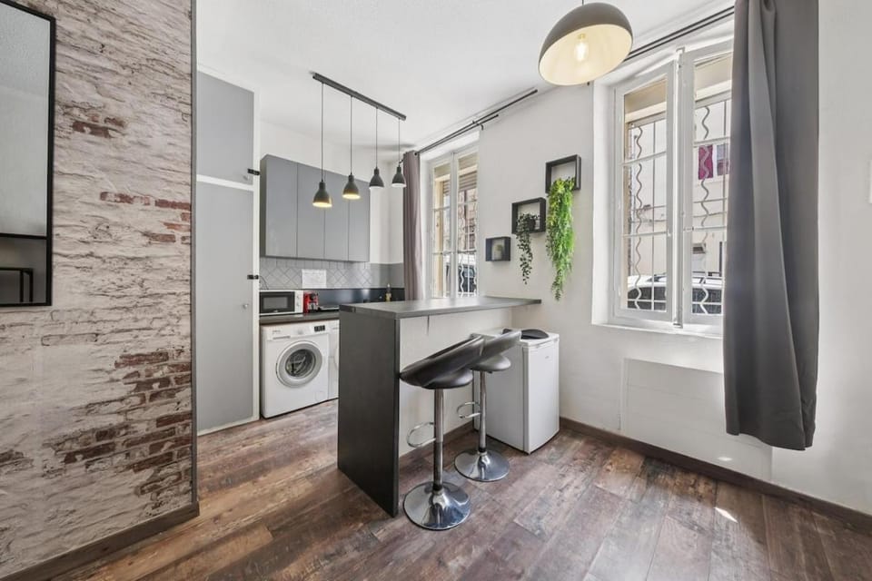 T1 meublé à la Blancarde RDC Apartment in Marseille