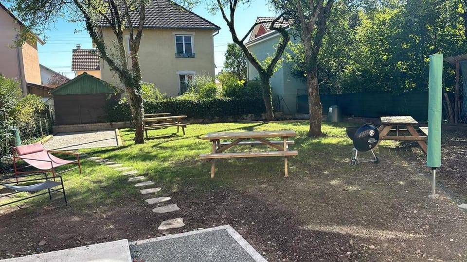 Spring, Day, Garden, Garden view