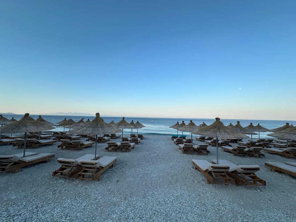 Beach, sunbed