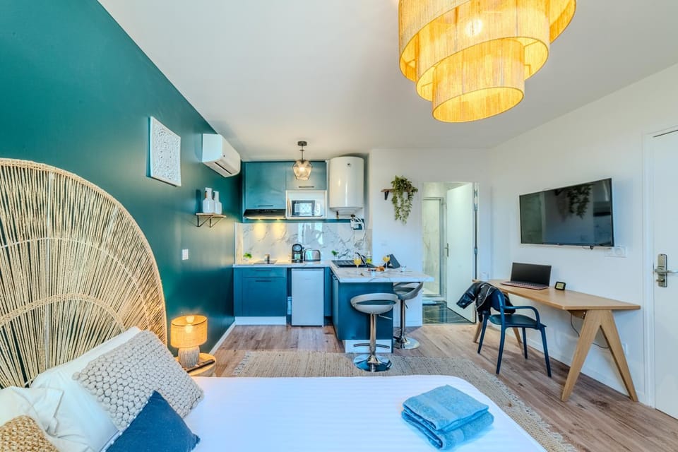 Orchidée Parking & Clim - Roanne centre-ville Apartment in Auvergne-Rhône-Alpes