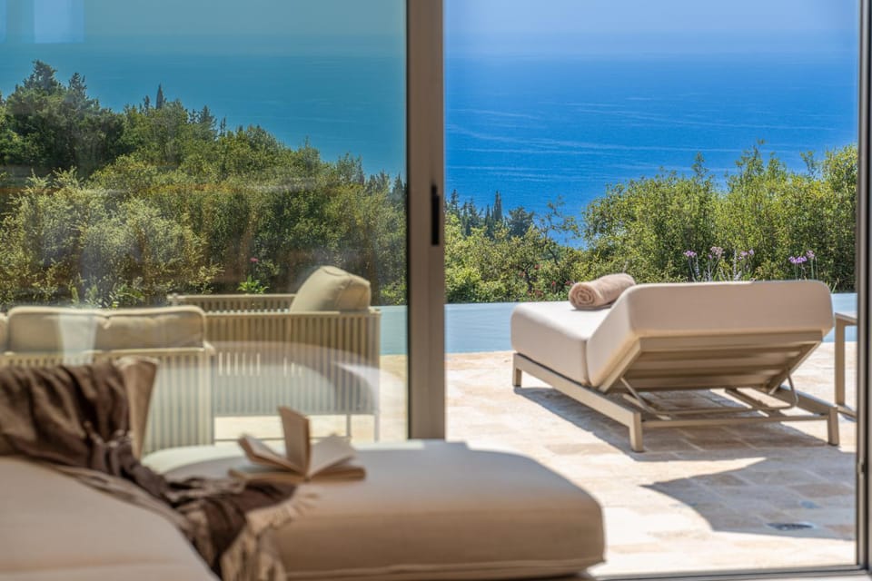 Fiscardo Luxury Stone Villa Amente, with sunset view! Villa in Cephalonia